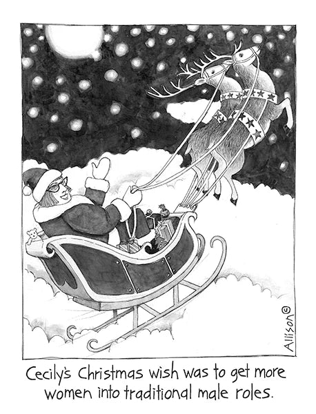 Cecily Tea towel Traditional Male Roles CE319