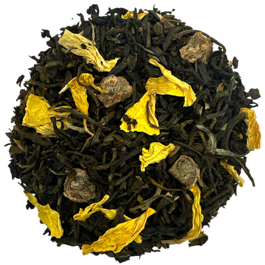 Peach Delicacy Flavoured Black Tea (030) - 100g