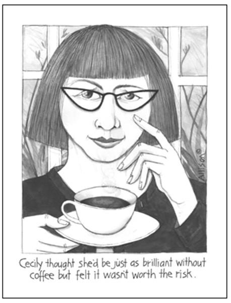 CECILY LENS CLEANING CLOTH Coffee Brilliance CE279