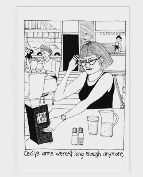 Cecily Tea Towel - Cecily's Arms CE325