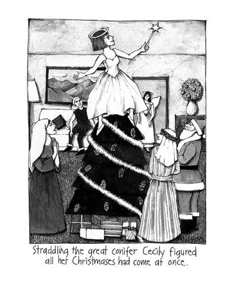 Cecily Tea Towel - Great Conifer - CE181