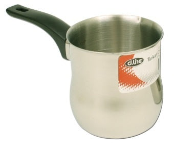 D line Turkish Stainless Steel Coffee Pot - 450ml