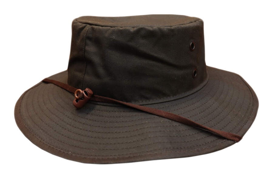 HH Oilskin Hat "The Squatter" #234