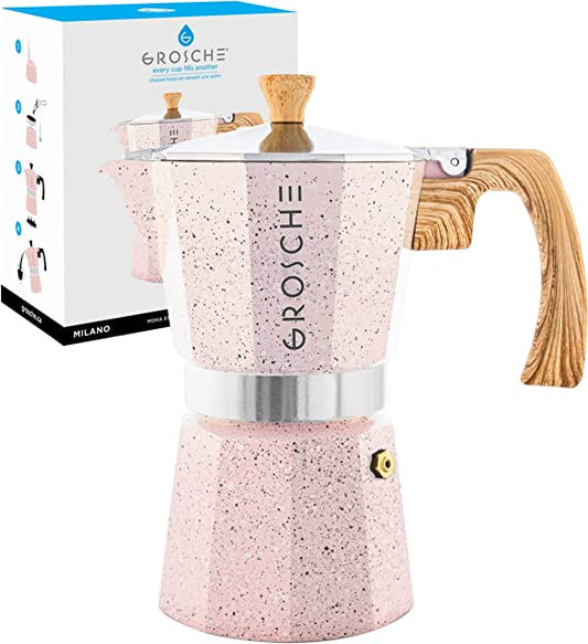Grosche Milano Moka Stovetop Espresso Maker 9 cup