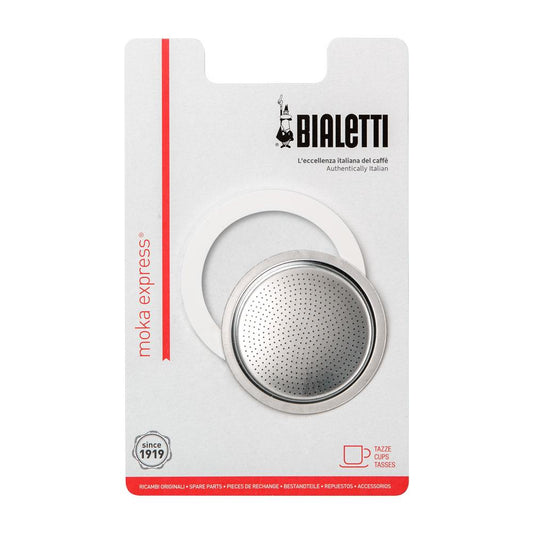 Bialetti Moka Express “o” ring & filter Kit