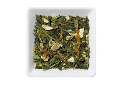 Lime and Ginger Organic Green Tea   - 100g